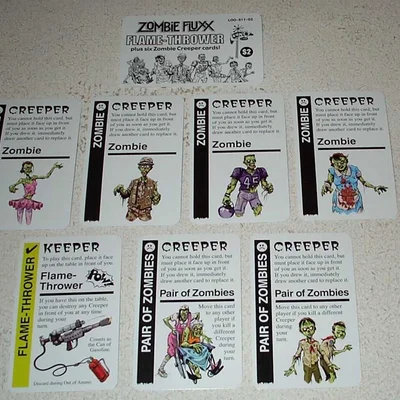 Zombie Fluxx: Flame-Thrower Expansion Pack