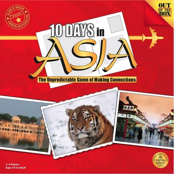 Cover image of 10 Days in Asia board game