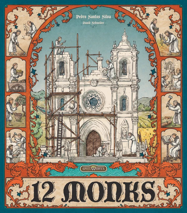 Cover image of 12 Monks board game
