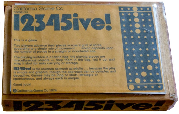 Cover image of 12345ive! board game
