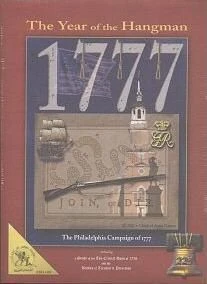 Cover image of 1777: The Year of the Hangman board game