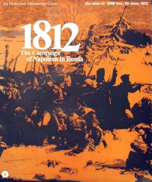 Cover image of 1812: The Campaign of Napoleon in Russia board game