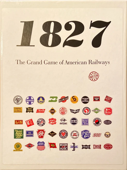 Cover image of 1827: The Grand Game of American Railways board game