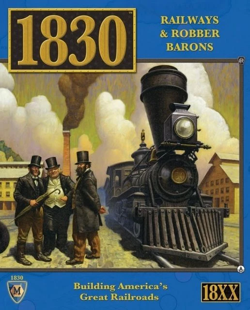 Cover image of 1830: Railways & Robber Barons board game