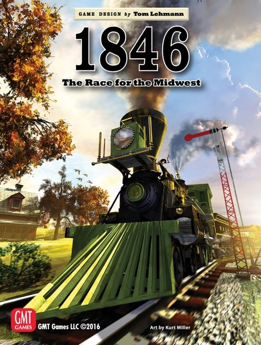 Cover image of 1846: The Race for the Midwest board game