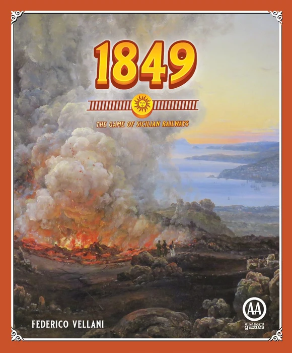 Cover image of 1849: The Game of Sicilian Railways board game