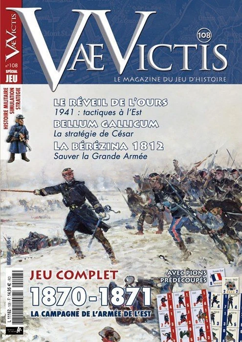 Cover image of 1870-1871 La campagne de l'Armée de l'Est board game