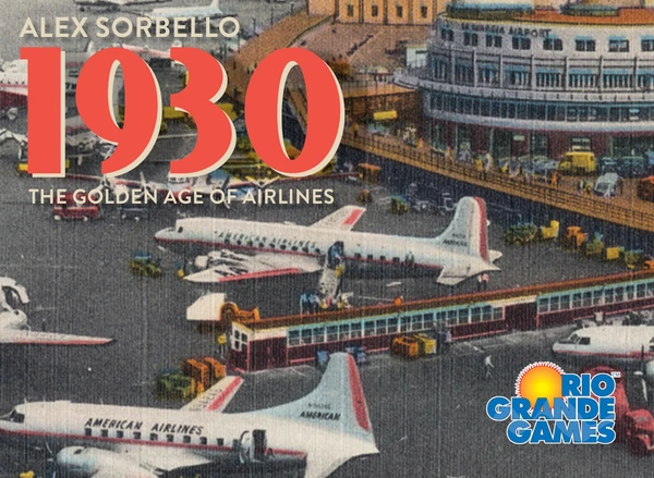 Cover image of 1930: The Golden Age of Airlines board game