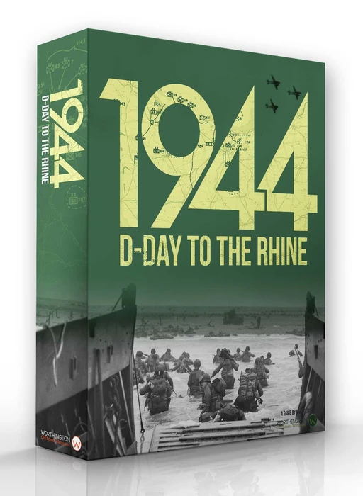 Cover image of 1944: D-Day to the Rhine board game