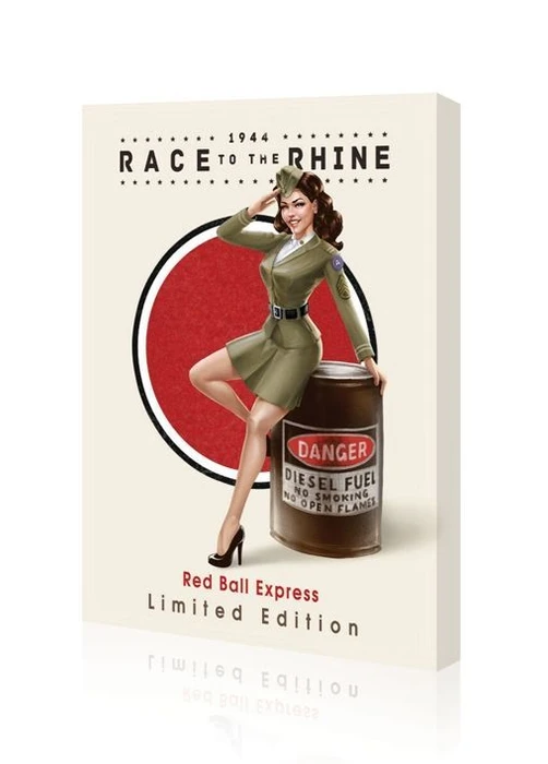 Cover image of 1944: Race to the Rhine – Red Ball Express board game
