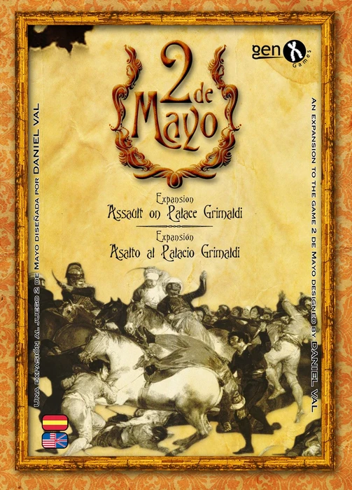 Cover image of 2 de Mayo: Assault on Palace Grimaldi board game