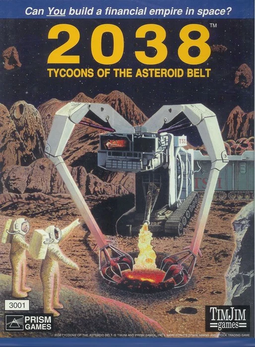 Cover image of 2038: Tycoons of the Asteroid Belt board game