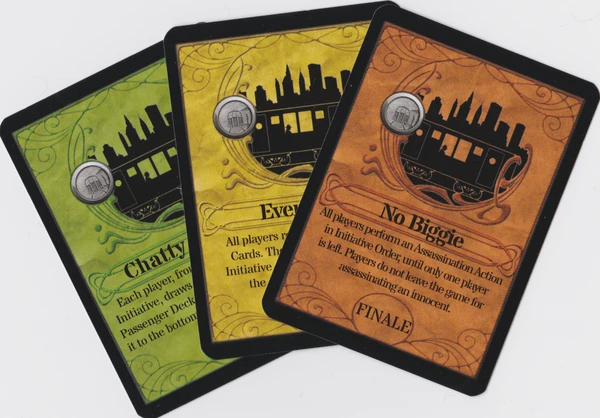 Cover image of 27th Passenger: A Hunt on Rails – Chatty Bunch Promo Pack board game