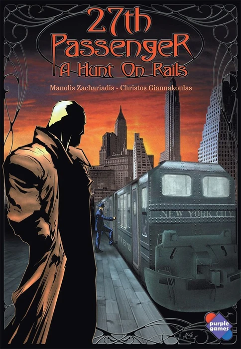 Cover image of 27th Passenger: A Hunt on Rails board game