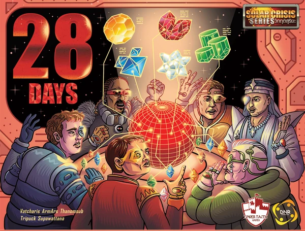 Cover image of 28 Days board game