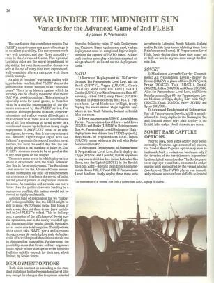 Cover image of 2nd Fleet: War Under the Midnight Sun board game