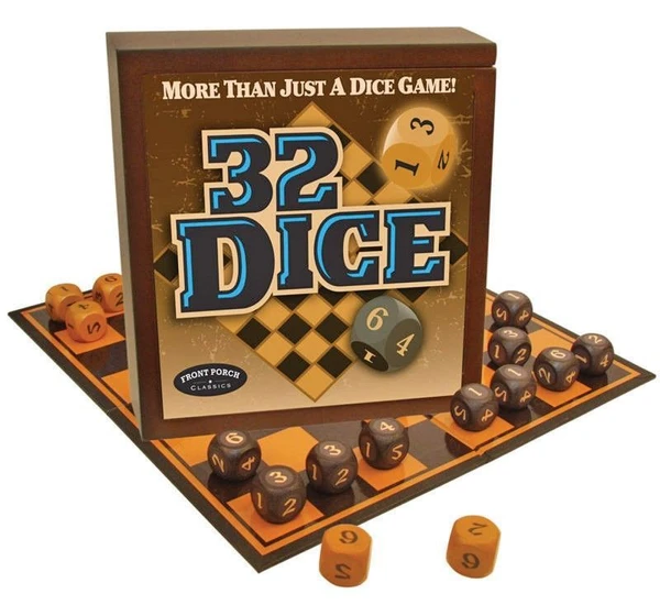 Cover image of 32 Dice board game