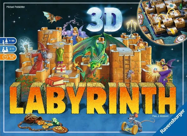 Cover image of 3D Labyrinth board game