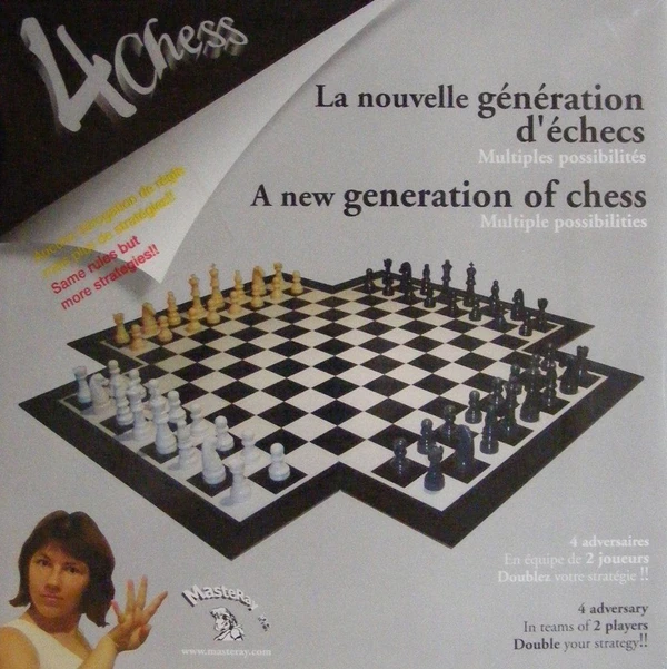 Cover image of 4 Player Chess board game