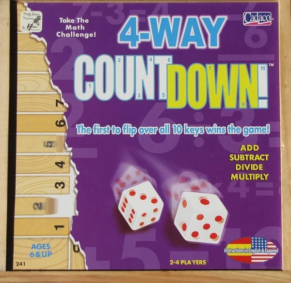 Cover image of 4-Way Countdown! board game