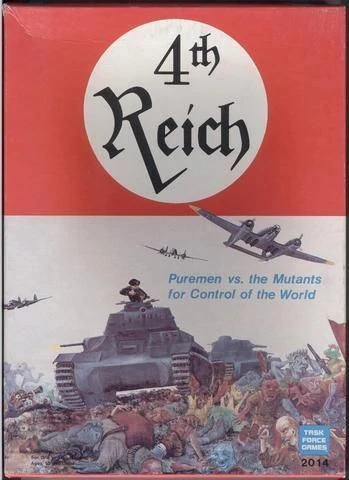 Cover image of 4th Reich: Puremen vs. the Mutants for Control of the World board game