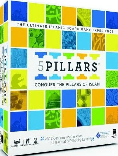Cover image of 5 Pillars: Conquer the pillars of Islam board game