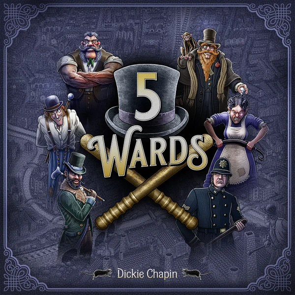 Cover image of 5 Wards board game