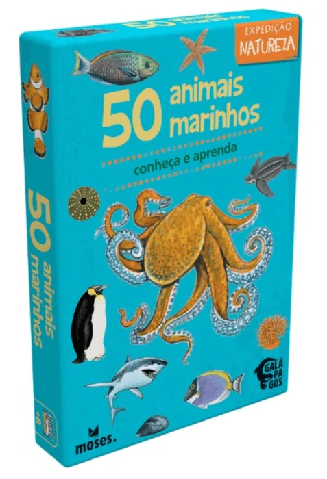 Cover image of 50 animais marinhos board game