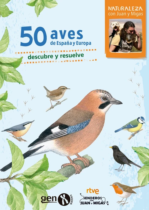 Cover image of 50 Aves de España y Europa: Naturaleza con Juan y Migas board game