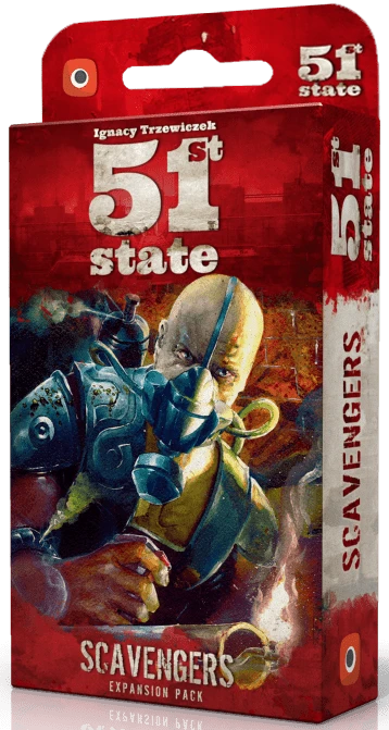 Cover image of 51st State: Master Set – Scavengers board game