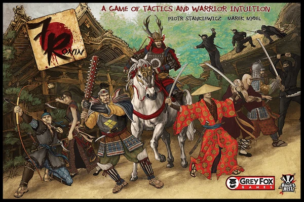Cover image of 7 Ronin board game