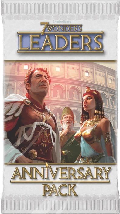 Cover image of 7 Wonders: Leaders Anniversary Pack board game