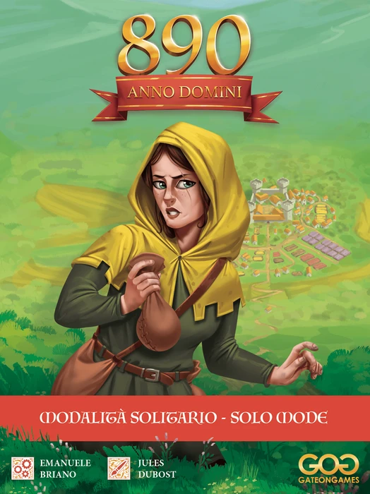 Cover image of 890 Anno Domini: Solo Mode board game
