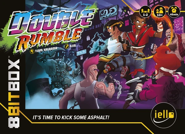 Cover image of 8Bit Box: Double Rumble board game