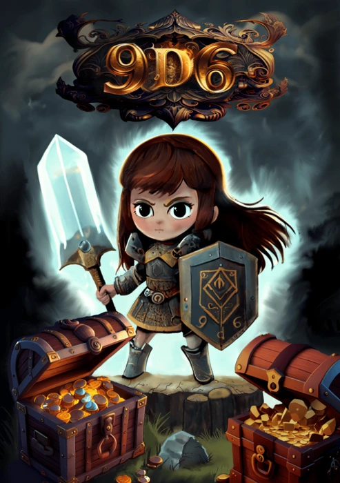 Cover image of 9D6 Quest board game