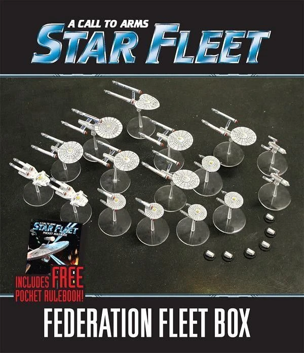 Cover image of A Call To Arms: Star Fleet – Federation Fleet Box board game