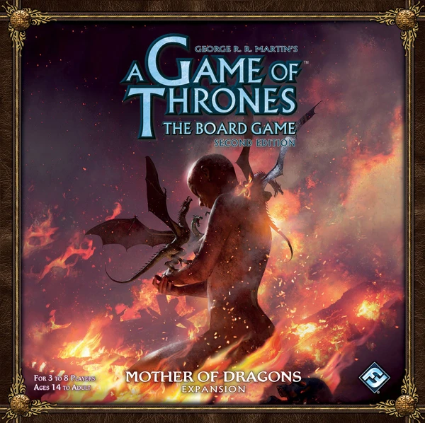 Cover image of A Game of Thrones: The Board Game (Second Edition) – Mother of Dragons board game
