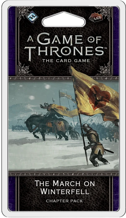 Cover image of A Game of Thrones: The Card Game (Second Edition) – The March on Winterfell board game