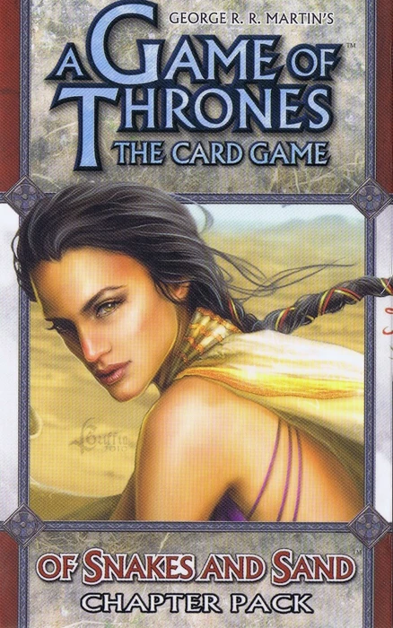 Cover image of A Game of Thrones: The Card Game – Of Snakes and Sand board game