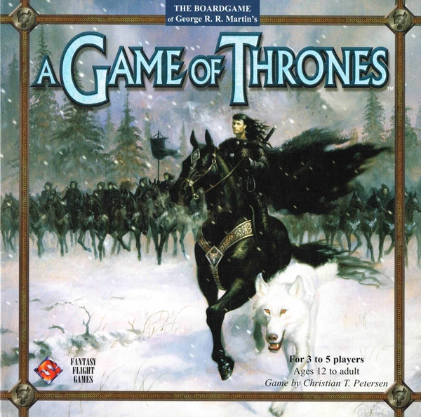 Cover image of A Game of Thrones board game