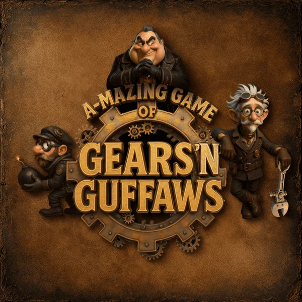 Cover image of A-Mazing Game of Gears 'N Guffaws board game