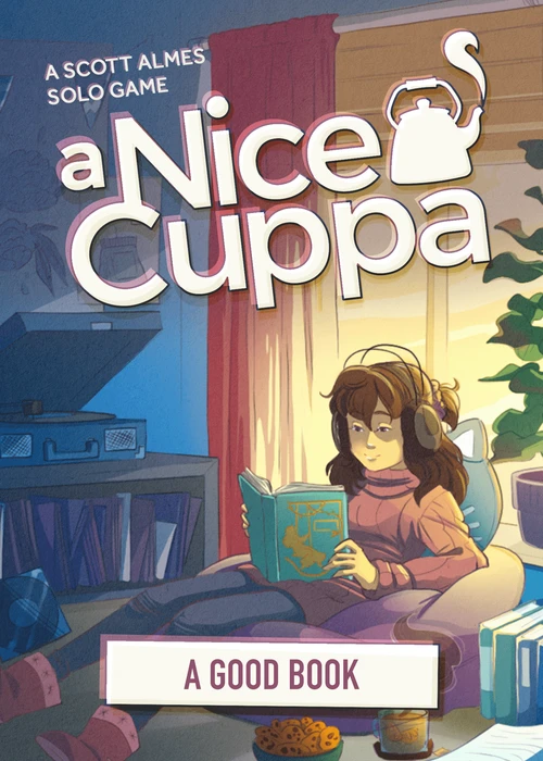 Cover image of A Nice Cuppa: A Good Book board game