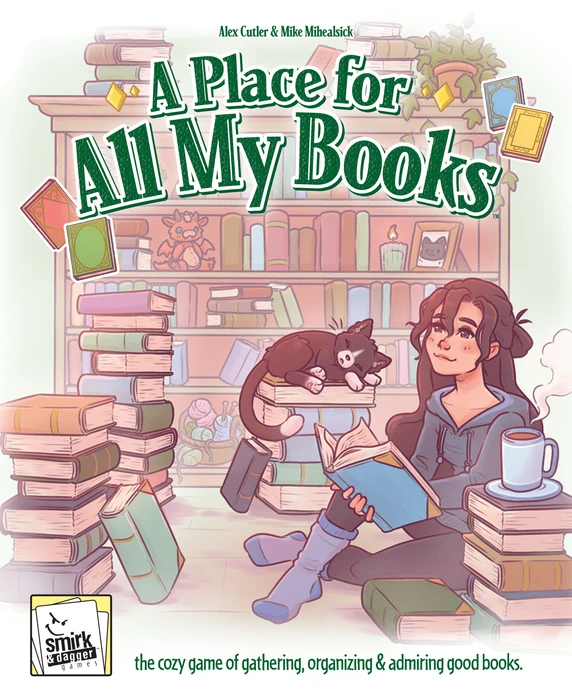 Cover image of A Place for All My Books board game