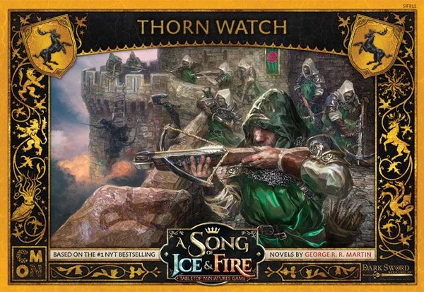 Cover image of A Song of Ice & Fire: Tabletop Miniatures Game – Baratheon Thorn Watch board game