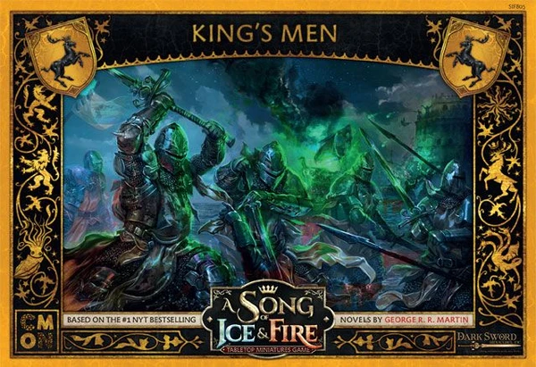Cover image of A Song of Ice & Fire: Tabletop Miniatures Game – King's Men board game