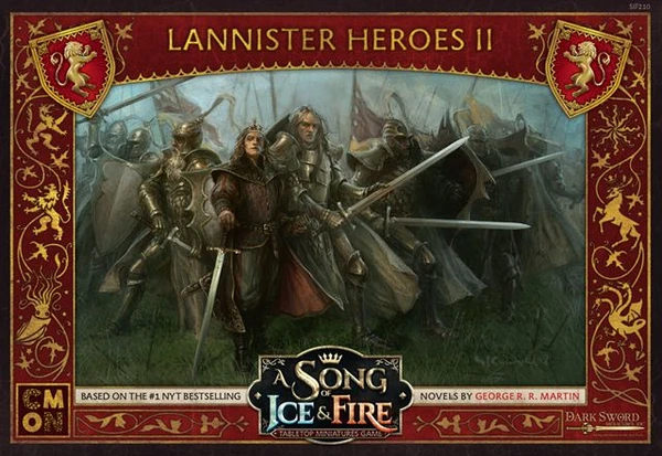 Cover image of A Song of Ice & Fire: Tabletop Miniatures Game – Lannister Heroes II board game