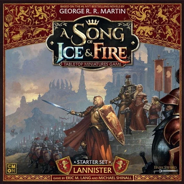 Cover image of A Song of Ice & Fire: Tabletop Miniatures Game – Lannister Starter Set board game