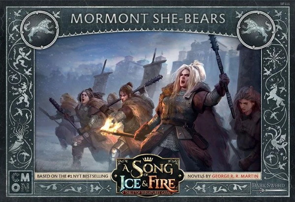 Cover image of A Song of Ice & Fire: Tabletop Miniatures Game – Mormont She-Bears board game