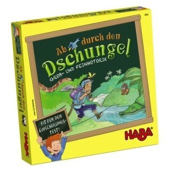 Cover image of Ab durch den Dschungel board game