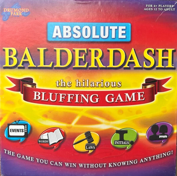 Cover image of Absolute Balderdash board game